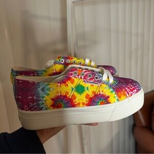 Superga Tie-Dye Platform Sneakers - NWT